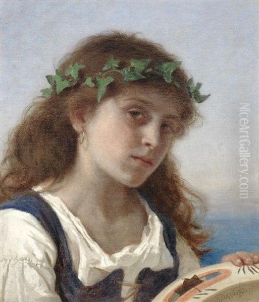 The Tambourine Player - view 1