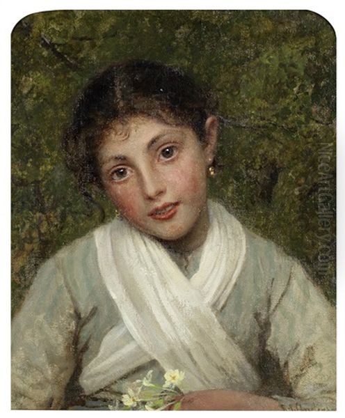 Portrait Of A Young Girl - view 1