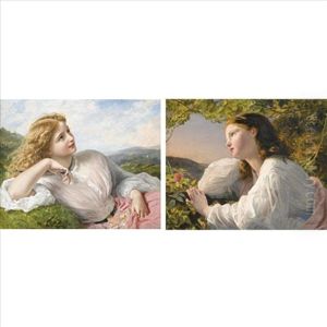 The Song Of The Nightingale (+ The Song Of The Lark, 1865; Pair) The Song Of The Nightingale (+ The Song Of The Lark, 1865; Pair)