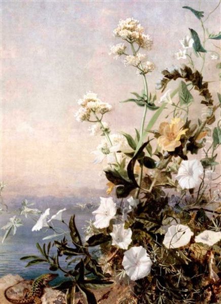 Still Life Of Flowers, Capri (pair) - view 1