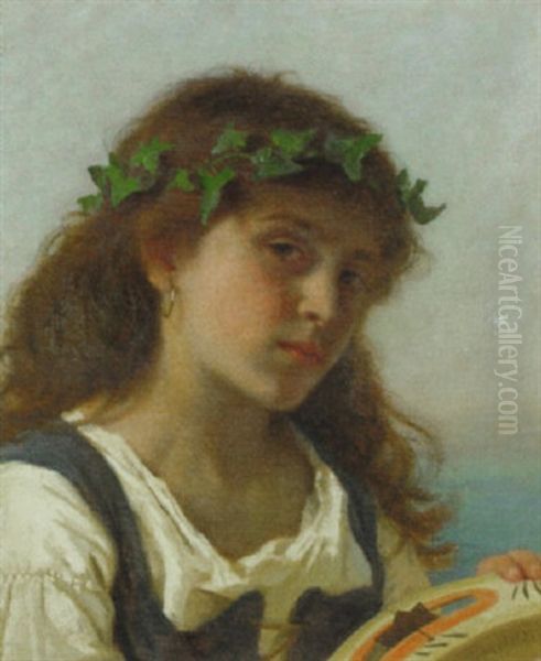 The Tambourine Girl - view 1