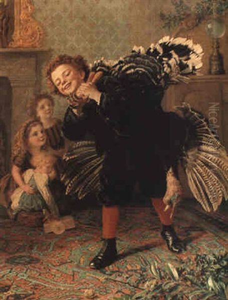 Christmas Time 'here's The Gobbler!' - view 1