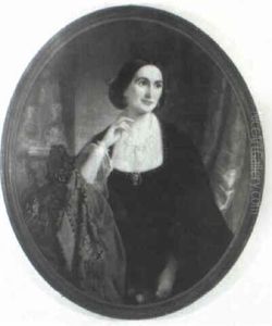 Portrait Of A Lady by Sophie Gengembre Anderson