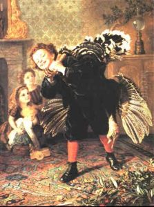 Christmas Time - Here's The Gobbler! by Sophie Gengembre Anderson