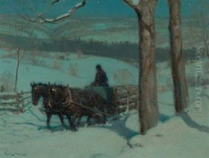New England Winter by Victor Coleman Anderson