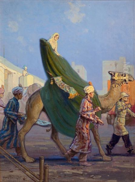 Arabian Scene, Magazine Cover Art - view 1
