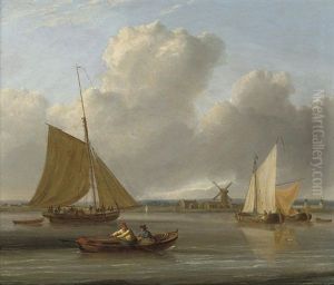 The Ferry Crossing (+ Another; Pair) by William Anderson
