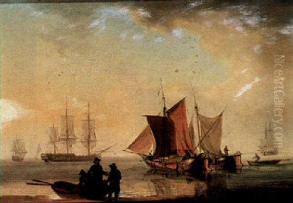 Fishermen On The Shore - view 1