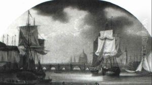 Shipping On The Thames by William Anderson