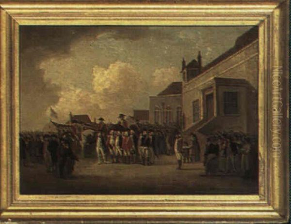 Frederick Augustus, Duke Of York Reviewing The Troops In Flanders - view 1