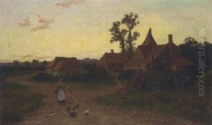 A Kentish Farm by William (Will.) Anderson