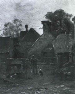 In A Farmyard by William (Will.) Anderson