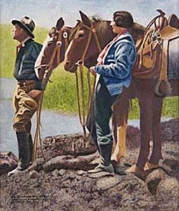 Gustaf Vi Adolf Och Drottning Louise