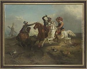 Gustav Ii Adolf Vid Slaget Vid Lutzen by Oskar Leonard Andersson