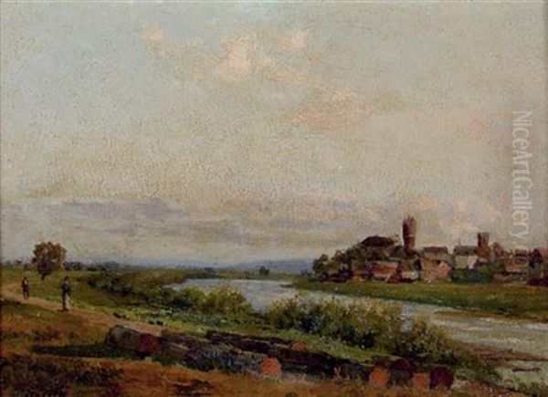 Path By The River (+ Another; 2 Works) - view 1