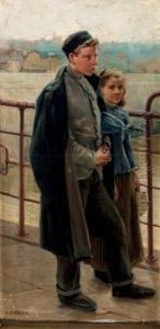 Los Huerfanos by Angel (Maria Isidro Rodriguez) Andrade Blazquez
