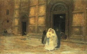 La Prima Comunione by Angel (Maria Isidro Rodriguez) Andrade Blazquez
