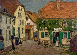 Sonniger Vormittag. Vitte, Hiddensee by Elisabeth Luise Andrae