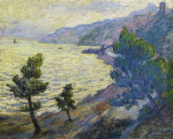 L'estaque, Route De La Corniche, Le Soir. Marine - view 1