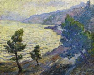 L'estaque, Route De La Corniche, Le Soir. Marine