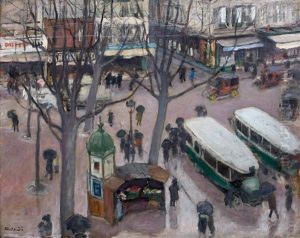 Paris, Les Autobus, Place Pigalle - 1920 Paris, Les Autobus, Place Pigalle - 1920