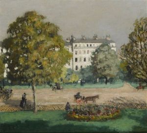 L'avenue Du Bois De Boulogne by Albert Andre