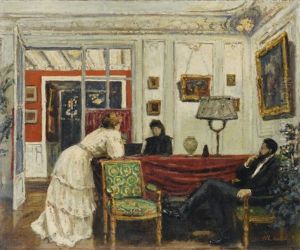 La Visite by Albert Andre