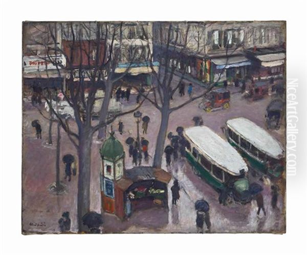 Les Autobus, Place Pigalle - view 1