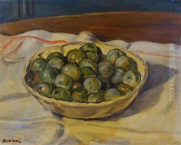 Nature Morte A La Corbeille De Prunes - view 1