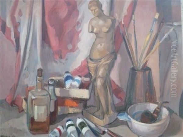 Nature Morte Dans L'atelier A La Venus - view 1