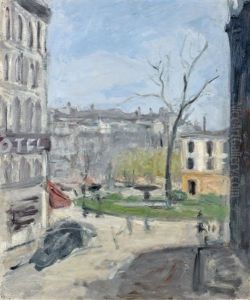 La Place Pigalle by Albert Andre