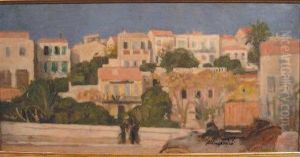 Promenade A Cagnes Sur Mer, Renoir Dans Sa Voiture