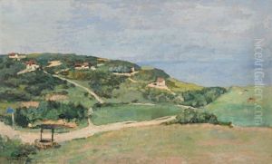 Landschaft Bei Villers-sur-mer Landschaft Bei Villers-sur-mer