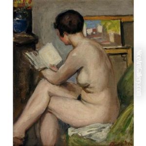 Nu Lisant by Albert Andre