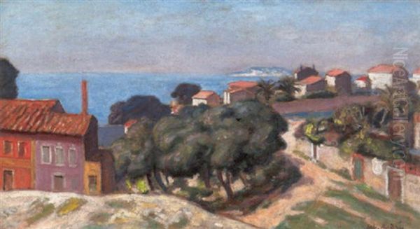 Paysage, La Mer Vue D'endoume - view 1