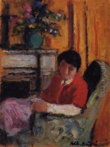 Femme Dans Un Fauteuil by Albert Andre