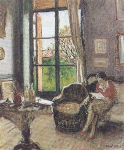 Femme De L'artiste Dans Son Interieur Femme De L'artiste Dans Son Interieur