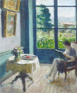 Le Salon A Laudin by Albert Andre