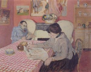 Madame Andre Et Leon Werth A Endoume by Albert Andre