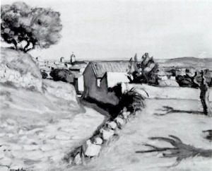 Laudun, Vue De L'ouest Laudun, Vue De L'ouest