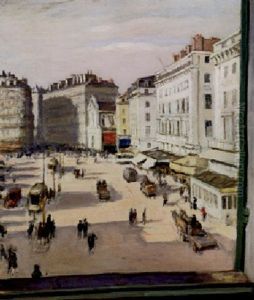 Le Quai Du Vieux Port, Marseille by Albert Andre