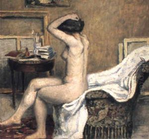 Nu Se Coiffant by Albert Andre
