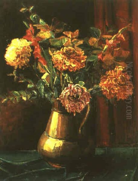 Nature Morte Au Pichet De Fleurs - view 1