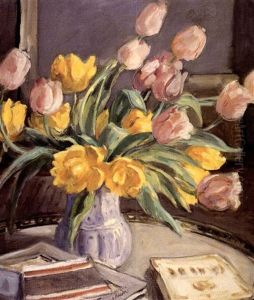 Tulips Roses Et Jaunes Tulips Roses Et Jaunes