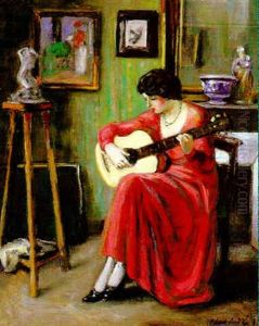 La Joueuse De Guitare