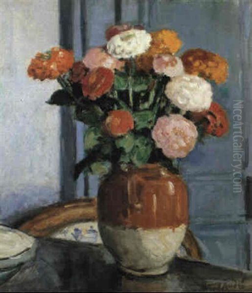 Bouquet De Zinias - view 1