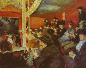 Au Theatre by Albert Andre