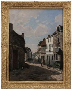 Street Scene by Charles Hippolyte Andre
