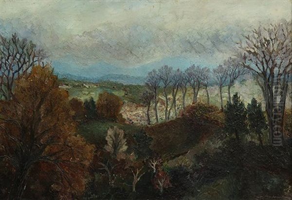 Landscape Of A French Village - view 1
