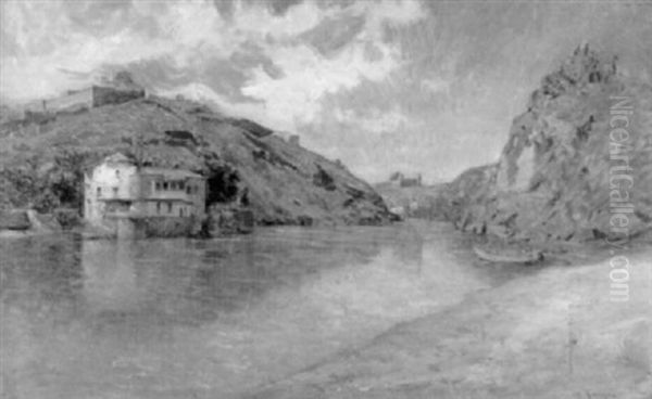 Am Ufer Des Tajo Bei Toledo - view 1